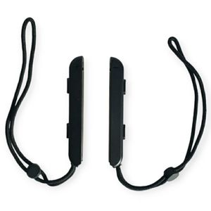Genuine Nintendo Switch Joy Con Wrist Straps - 2 Straps Black HAC-014 Authentic